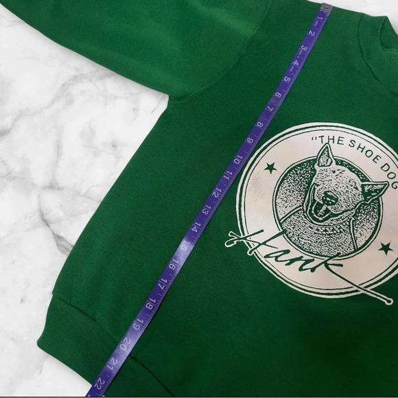 Vintage 1980s Unisex Bull Terrier Dog Graphic Crewneck Kids Sweatshirt - Picture 6 of 7